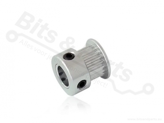 GT2 Timing drive pulley 20T 8mm for 6mm belt with screw mounting